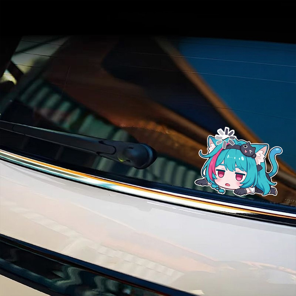 Laptop Accessories Girls - アニメガールカーステッカー ネバーネス・トゥ・エバーネス ミント オートビニールフィルムデカール 車のバンパー、窓、バイク、壁、ノートパソコンアクセサリー用