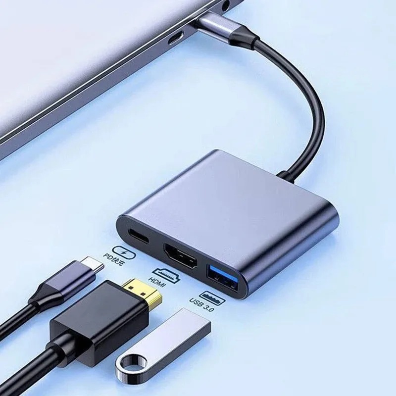 Usb C Docking Hub - USB C ハブ 3in1 タイプ C