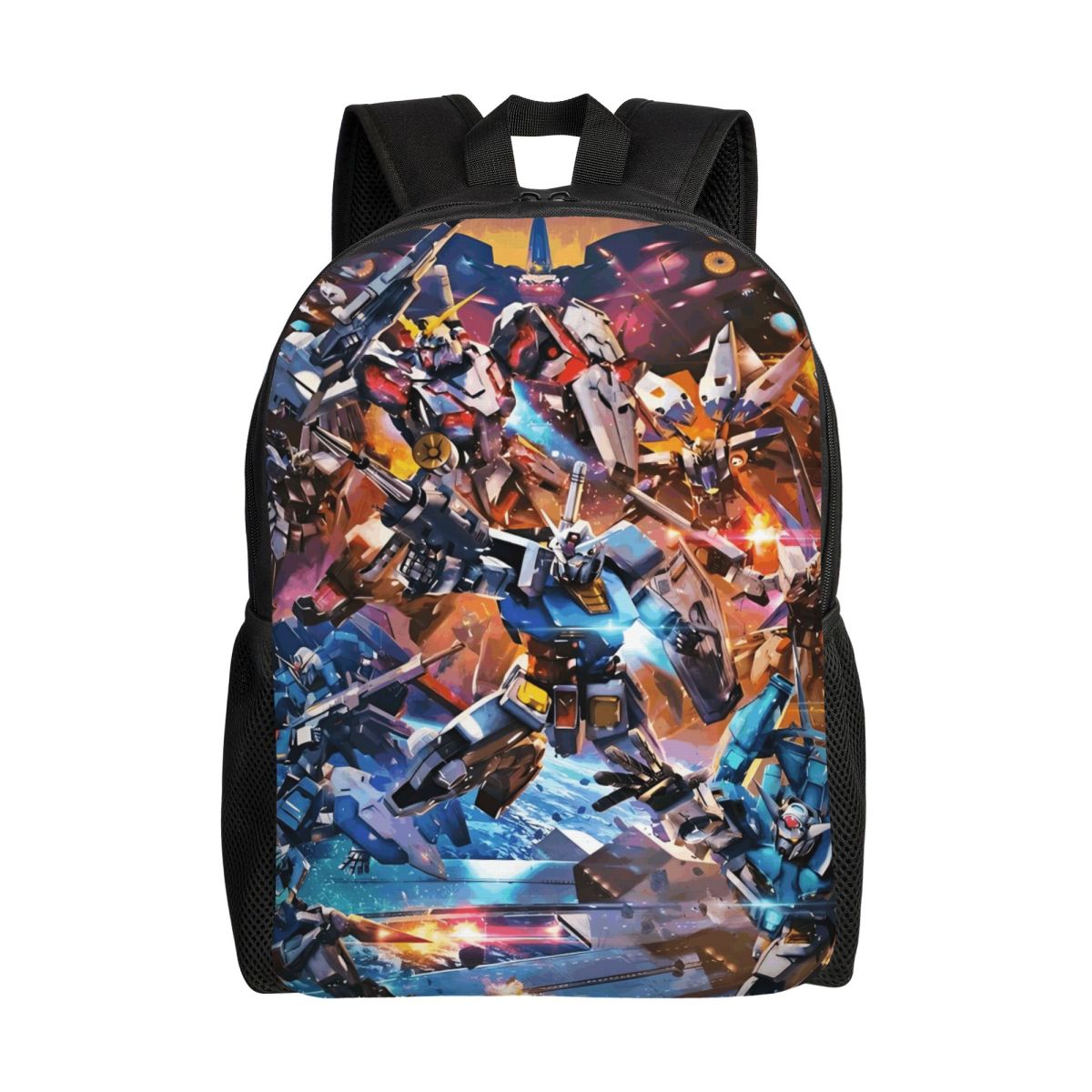 Laptop Accessories For Students - カスタマイズされた G ガンダム映画ラップトップバックパック男性女性ファッションブックバッグ学校大学生マンガバッグ