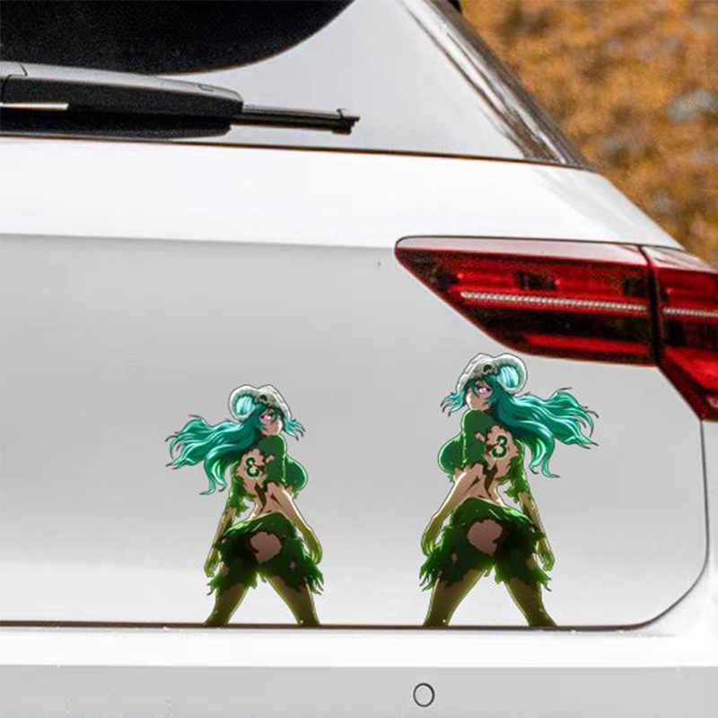Laptop Accessories Girls - 車用ステッカー ブリーチ キュートなネリエル アニメガール デコレーション デカール