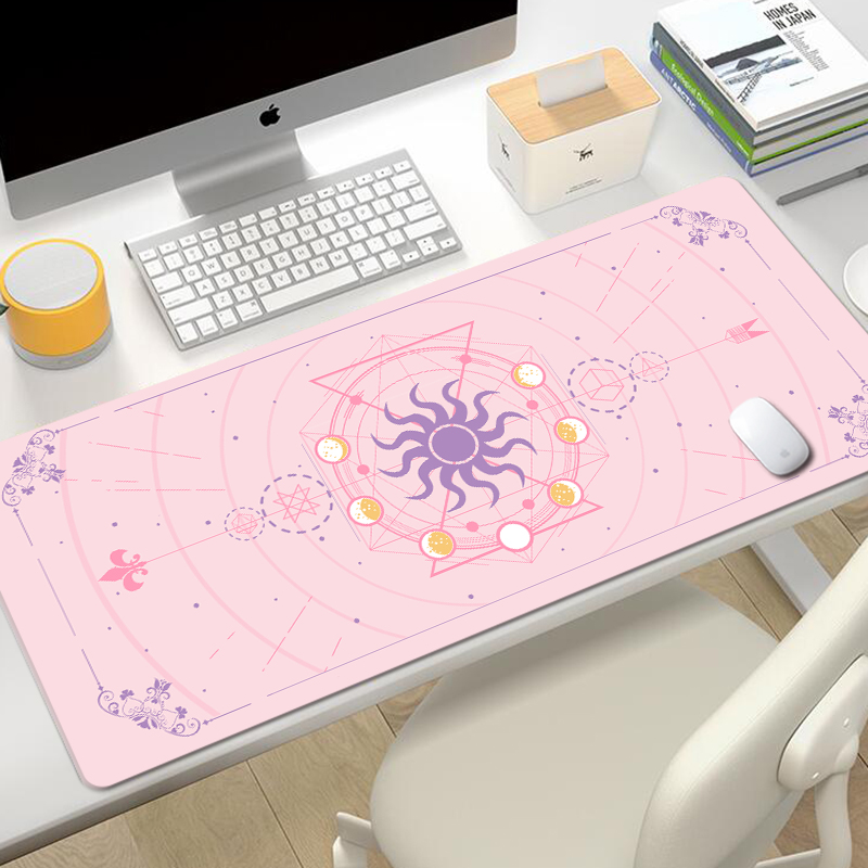 魔法の月の星が付いたゲームマウスパッド,大きいサイズ,紫,か - Laptop Accessories For Gaming のレビューと価格