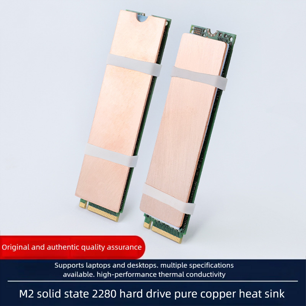 M.2 SSD ヒートシンク NVMe NGFF 用 純銅ヒ - Laptop Accessories Cooling Pad のレビューと価格