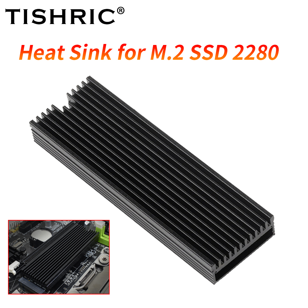 TISHRIC M.2 SSD ヒートシンク 2280 アル - Laptop Accessories Cooling Pad のレビューと価格