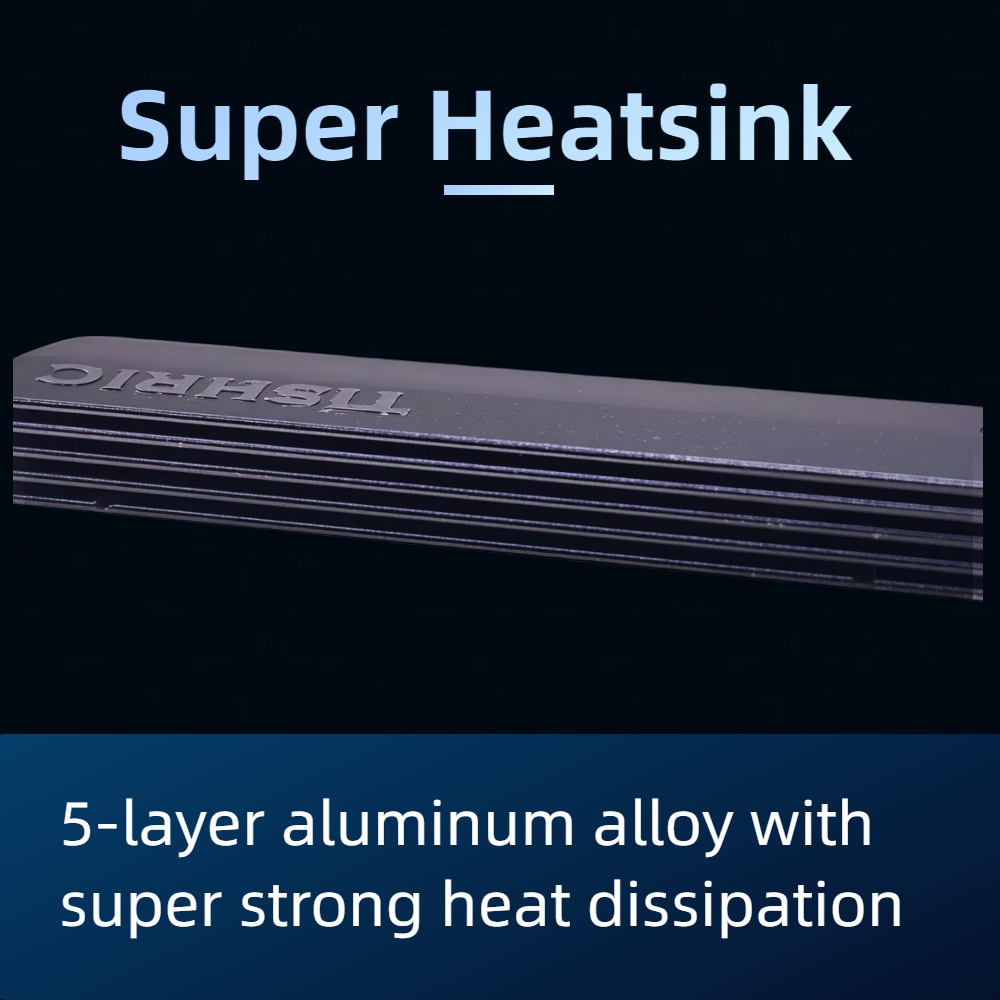 TISHRIC M.2 SSD ヒートシンク 2280 アル - Laptop Accessories Cooling Pad のレビューと価格