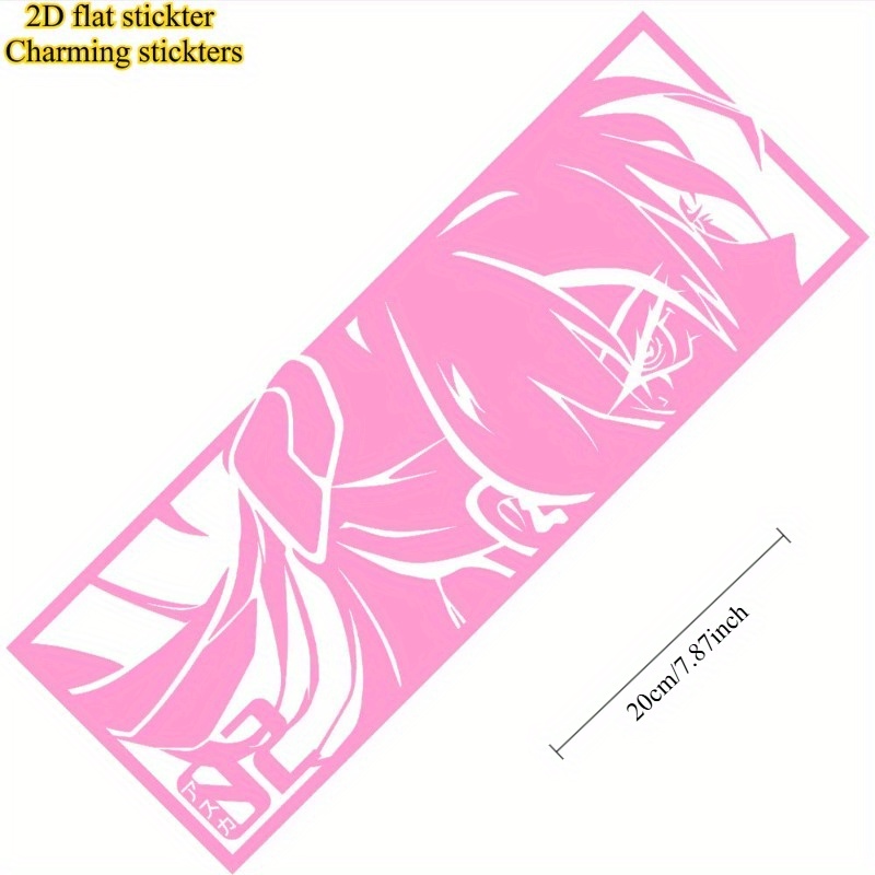 アニメの女の子のイラストが入った、耐久性のあるPVC製のカー - Laptop Accessories Girls のレビューと価格