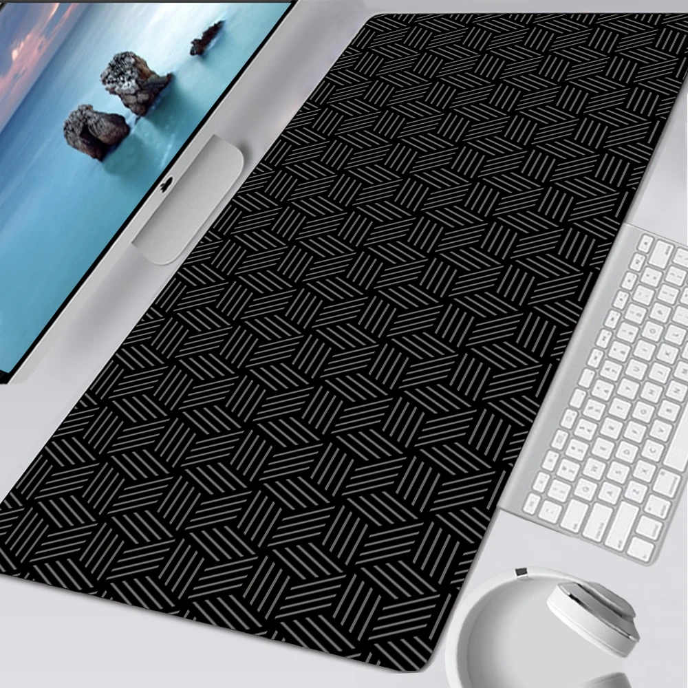 キーボード,オフィス,ゲームアクセサリー用のシンプルな黒のマ - Laptop Accessories Nearby のレビューと価格