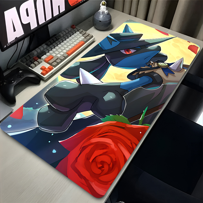 マウスパッドクールアニメ P-ポケモン ルカリオ マウスパッ - Laptop Accessories For Gaming のレビューと価格