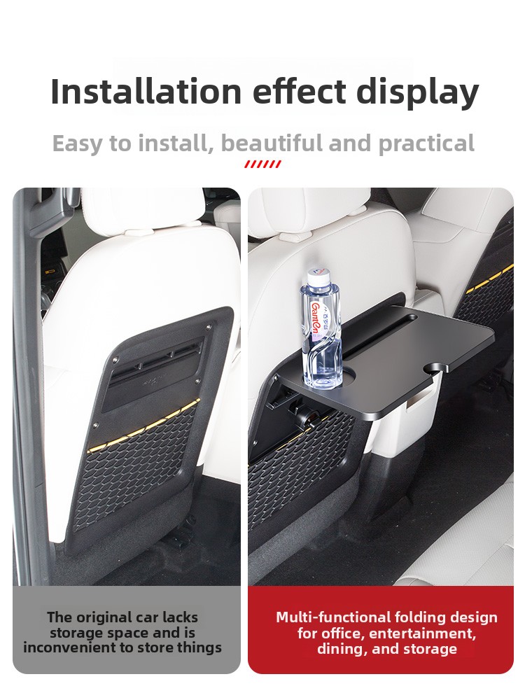 チェリーiCAR V23車用フロントシートバックテーブルAB - Laptop Accessories Table のレビューと価格