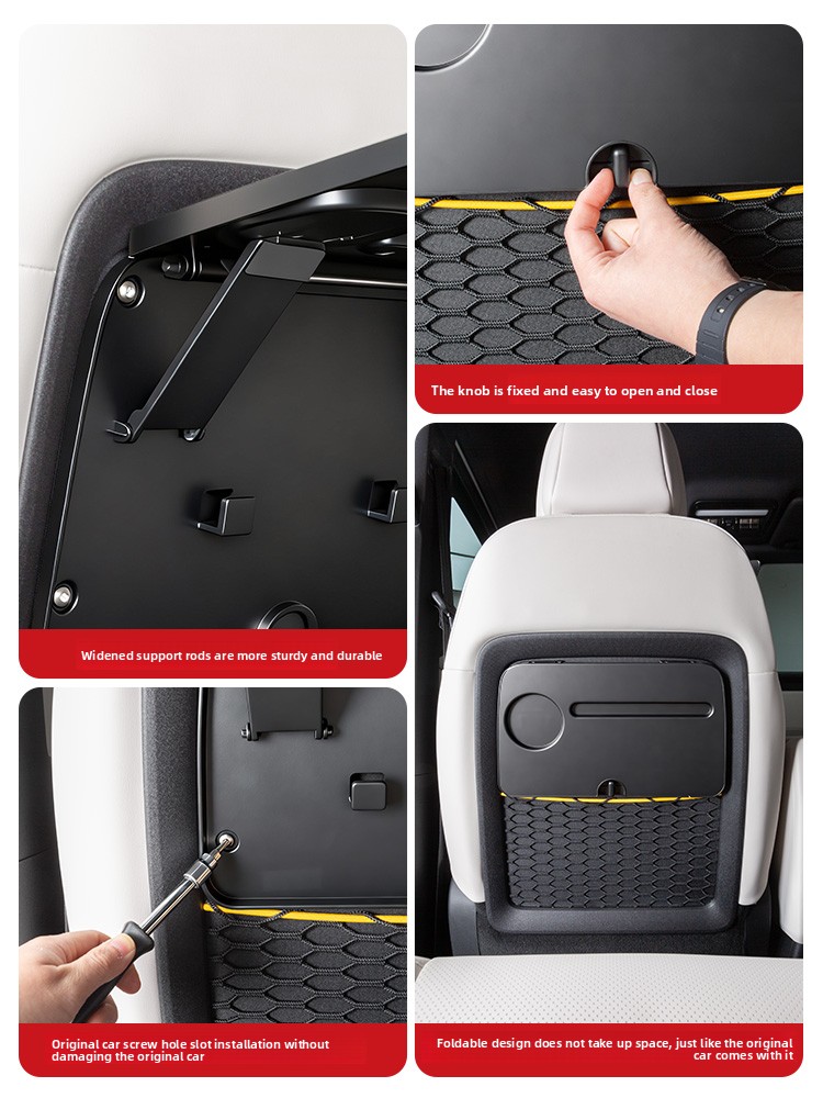 チェリーiCAR V23車用フロントシートバックテーブルAB - Laptop Accessories Table のレビューと価格