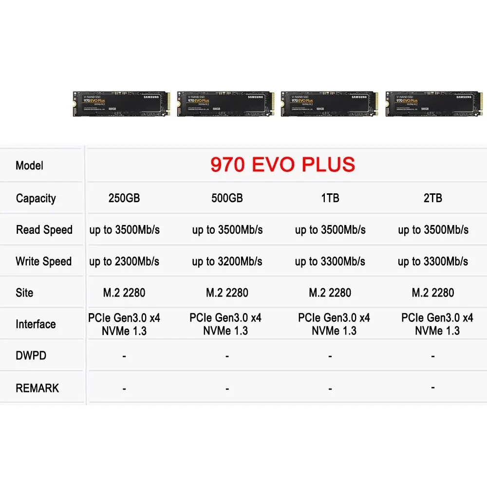 SAMSUNG 970 EVO Plus SSD MLC N - Samsung Ssd Evo 870 のレビューと価格