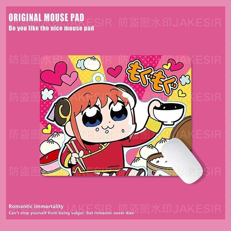 かわいい銀魂柄大型マウスパッド、滑り止めデスクマット、オフィ - Laptop Accessories Table のレビューと価格