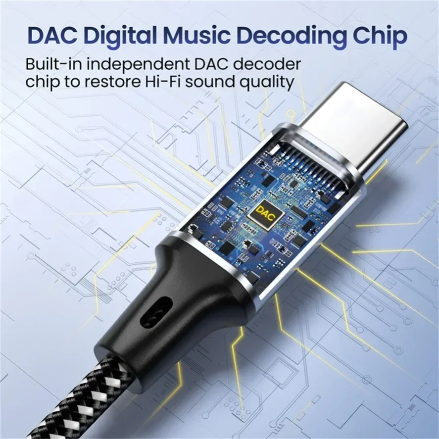 1.5m Type-C - 3.5mmジャックオーディオAU - Laptop Accessories Headphones のレビューと価格