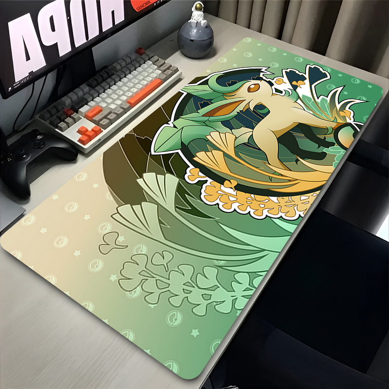 マウスパッド ゲーマー P-ポケモン リーフィオン 大型ゲー - Laptop Accessories For Gaming のレビューと価格