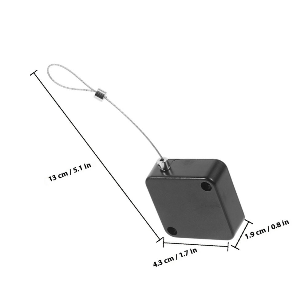 3個入り、引き込み式ケーブル、盗難防止ロックボックス。スタイ - Laptop Lock Cable のレビューと価格