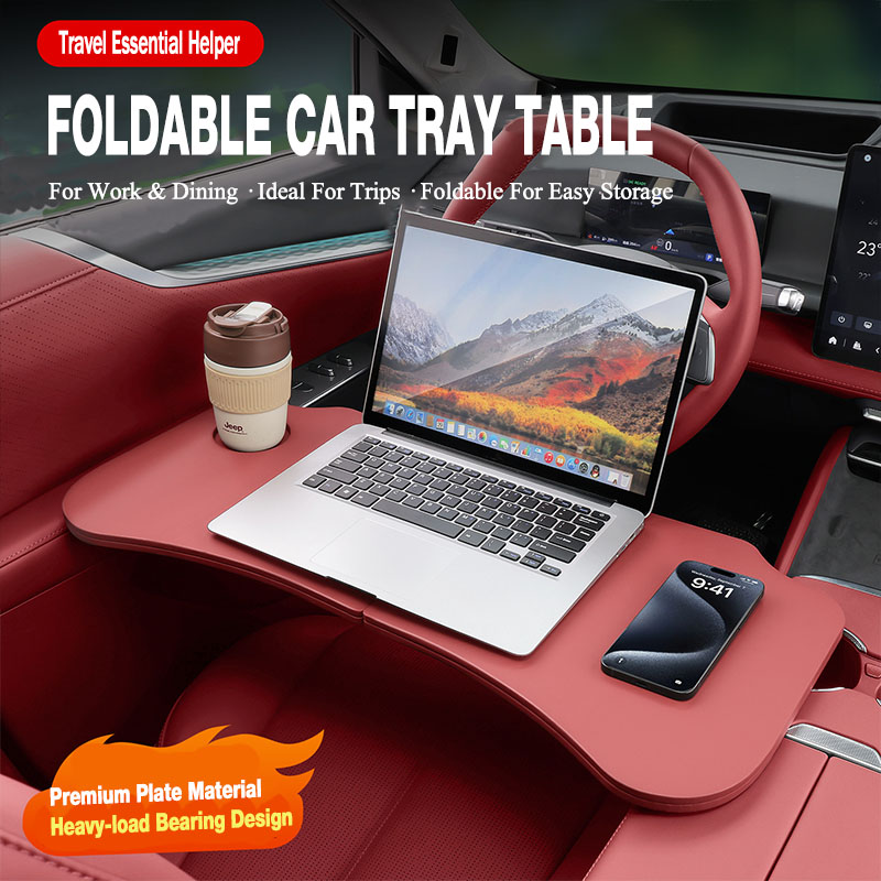 テスラ モデルY用折りたたみ式カーステアリングホイールトレイ - Laptop Accessories Table のレビューと価格