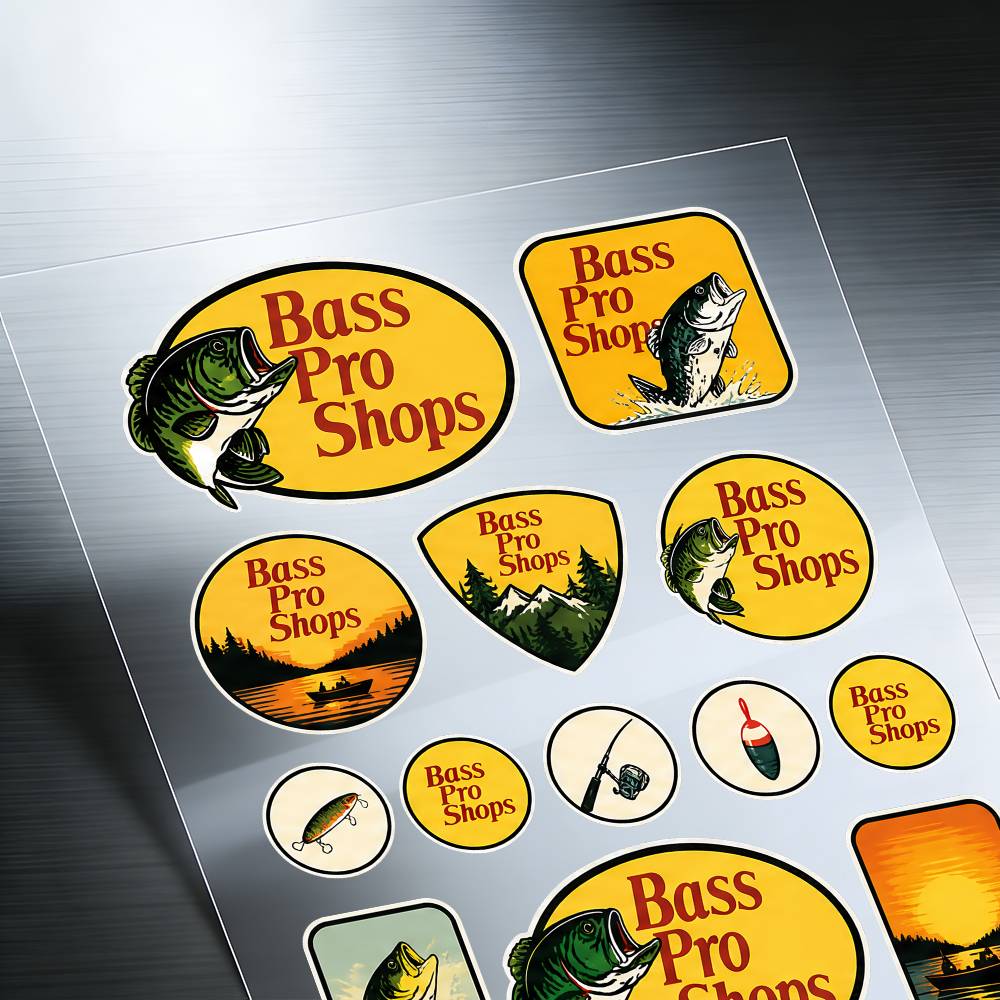 B-Bass P-Pro S-Shopのステッカー。自動車の - Laptop Accessories Shop のレビューと価格