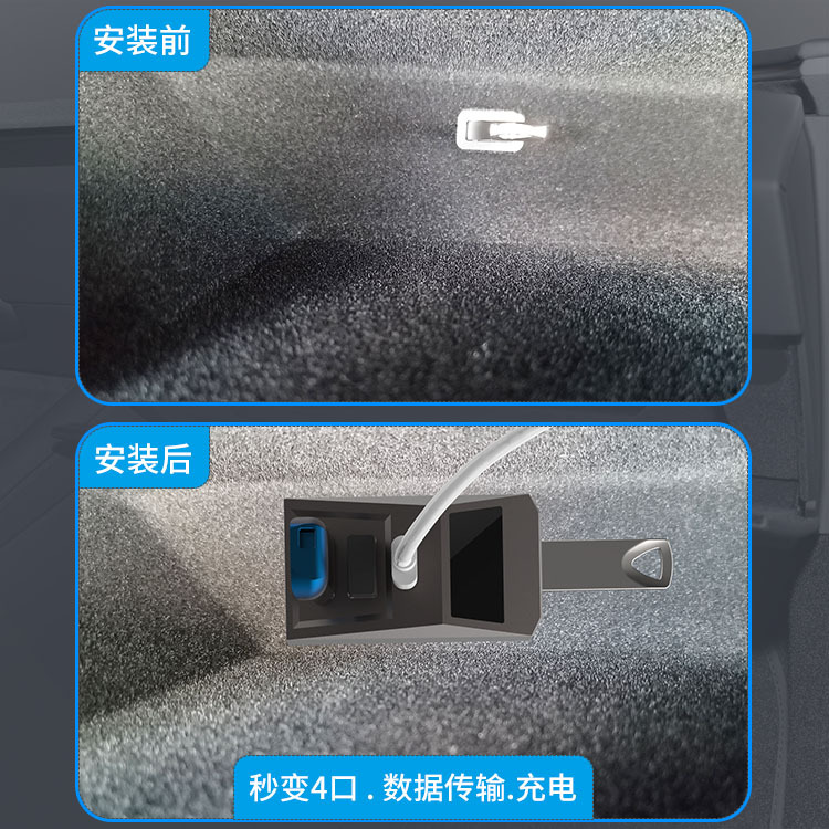 USB ハブ車のグローブボックスドッキングステーションアダプ - Usb C Docking Hub のレビューと価格
