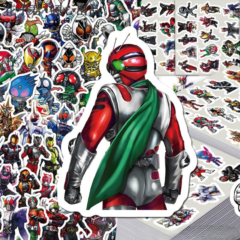 103 個仮面ライダーインス美的かわいい漫画ステッカー防水  - Laptop Accessories Nearby のレビューと価格