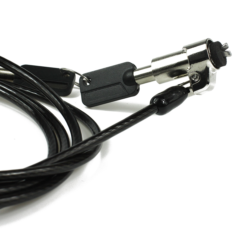 ノートパソコン用セキュリティケーブルロック、ケンジントンキー - Laptop Lock Cable のレビューと価格