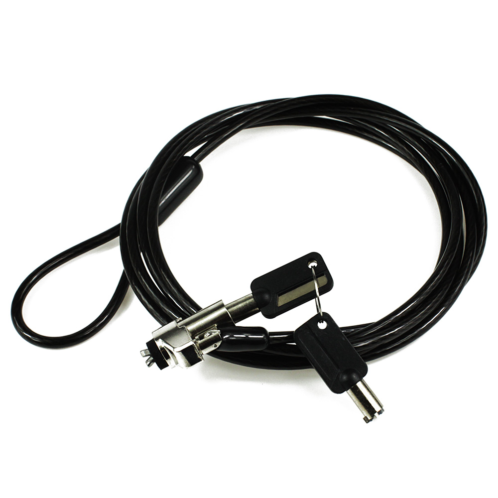 ノートパソコン用セキュリティケーブルロック、ケンジントンキー - Laptop Lock Cable のレビューと価格